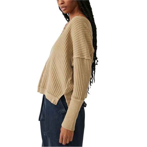 NWT Free People Magic Thermal Top size Medium - Picture 4 of 4